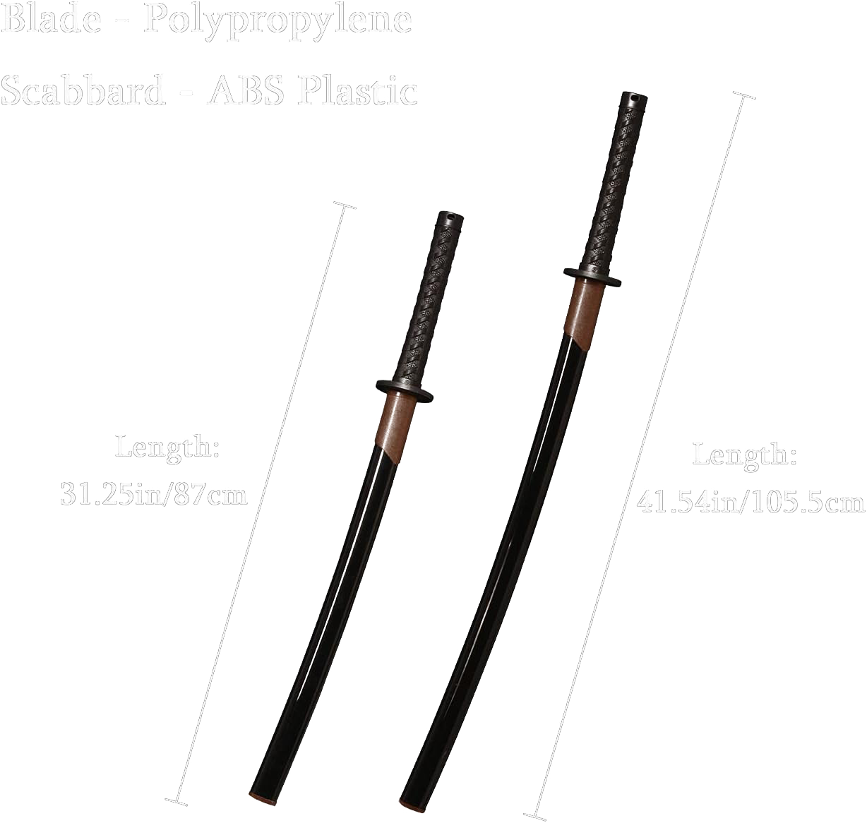 Polymer Training Katana & Saya